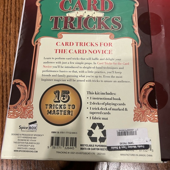 Card trick set. Sealed card decks - Picture 3 of 3